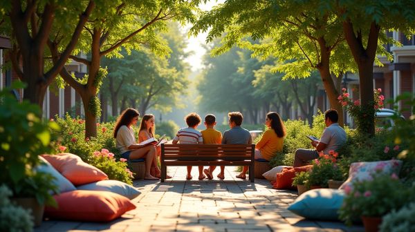 Comment transformer un espace vert en lieu de convivialité